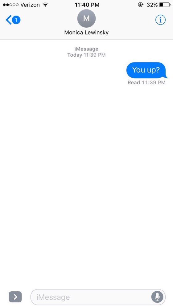 Bill Clinton right now