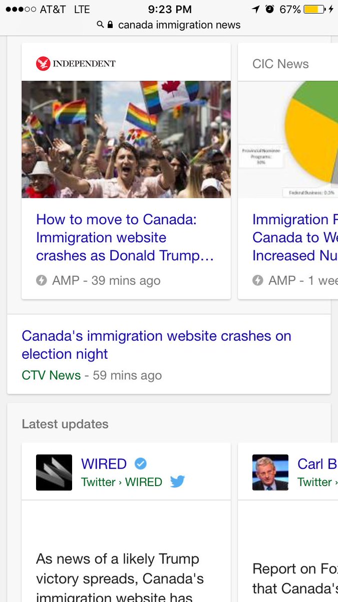 This just in... <a href="/canada/">Canada</a> immigration site crashes.