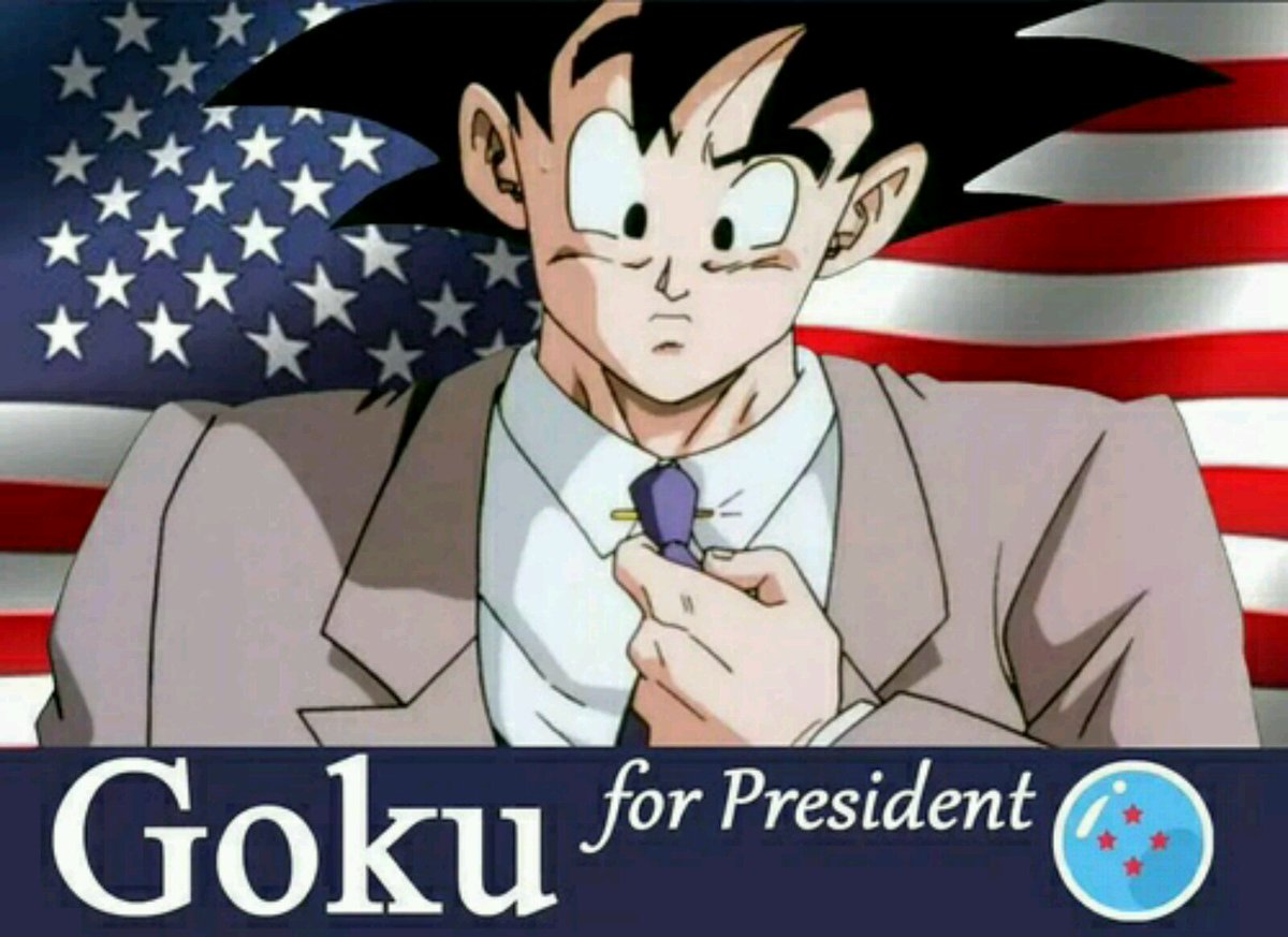 Markehmist's tweet photo. The only one who can save us #Goku4You #JustFeedHim https://t.co/hScoIt0tMf