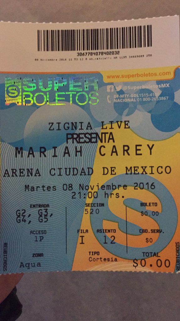 rafaudelo's tweet photo. #SuperBoletosMeLlevaAlFrente fila I, asiento 12 sección 520 @ArenaCdMexico https://t.co/jITCz51EbH