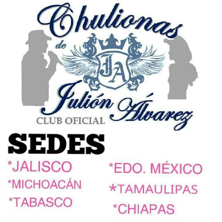 CrMiros's tweet photo. Ellas Conforman Las Sedes Oficiales De El Club "Chulionas De Julion Alvarez 
#ClubesUnidosPorJulion
#ClubesOficiales @lupitaavargas https://t.co/2NVpeK0lTE
