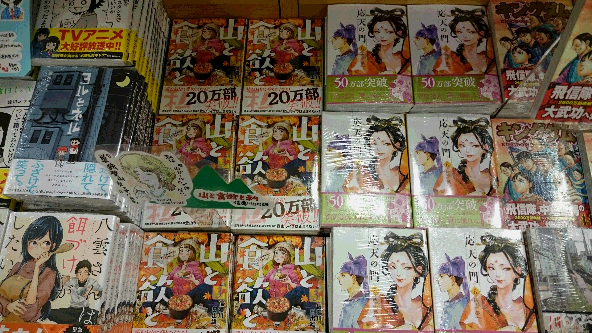 紀伊國屋書店 梅田本店 その他 恋と嘘 5巻は小冊子付き特装版が通常版と同時発売 バンチコミックスからは 応天の門 6巻 山と食欲と私 3巻など人気作品目白押しです T Co Ocvnuday0u Twitter