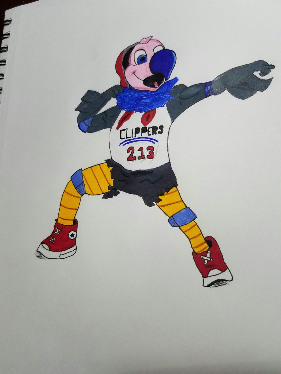 St3venP's tweet photo. @ChuckTheCondor @LAClippers How's this one? #ChuckLuck https://t.co/y78eY75NeE