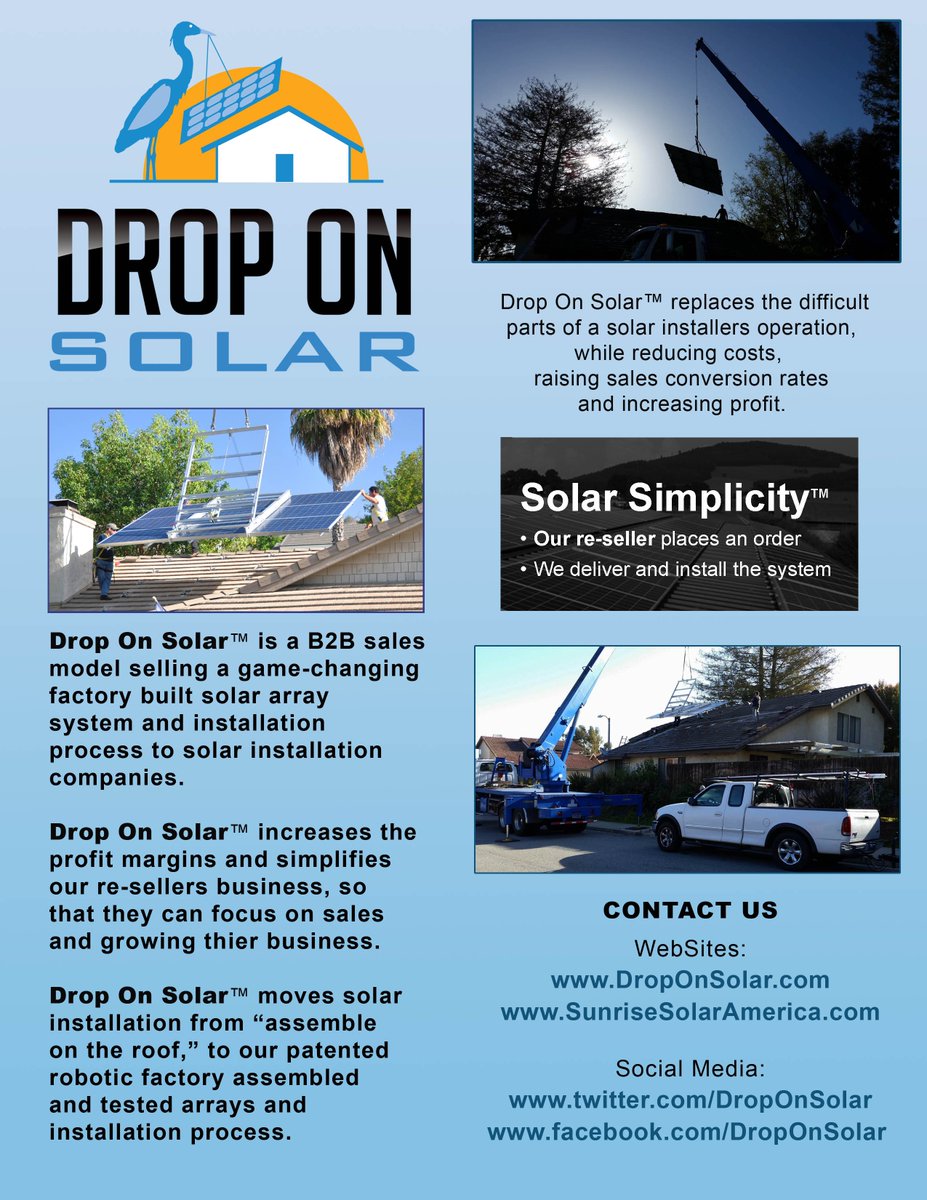 DropOnSolar tweet picture