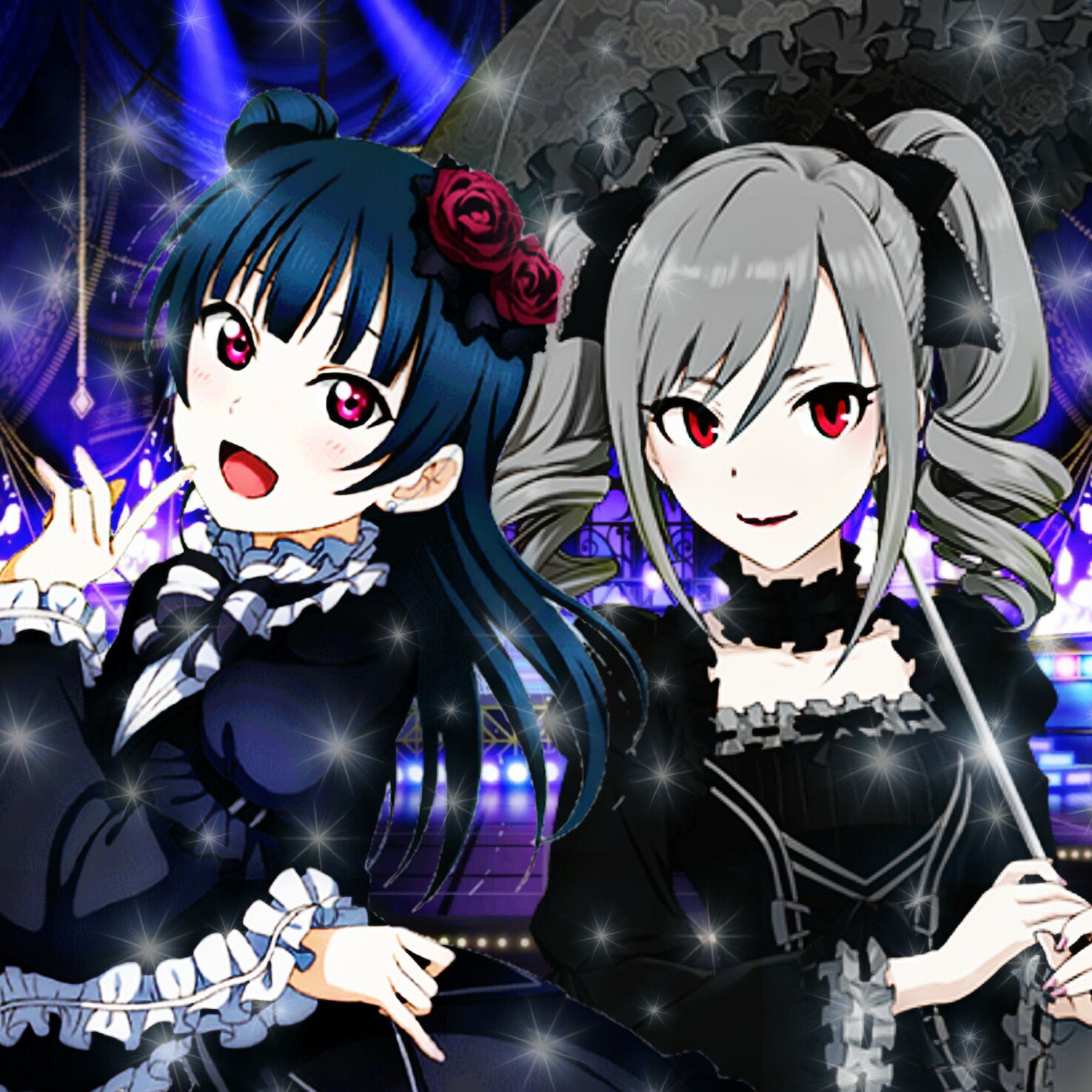 Rio Auf Twitter まぁ1度はやってみたかった組み合わせ 津島善子 ヨハネ ちゃんと神崎蘭子ちゃん どっちも子が付く名前ね 神崎 蘭子 津島善子 T Co Jd21tpgieg Twitter