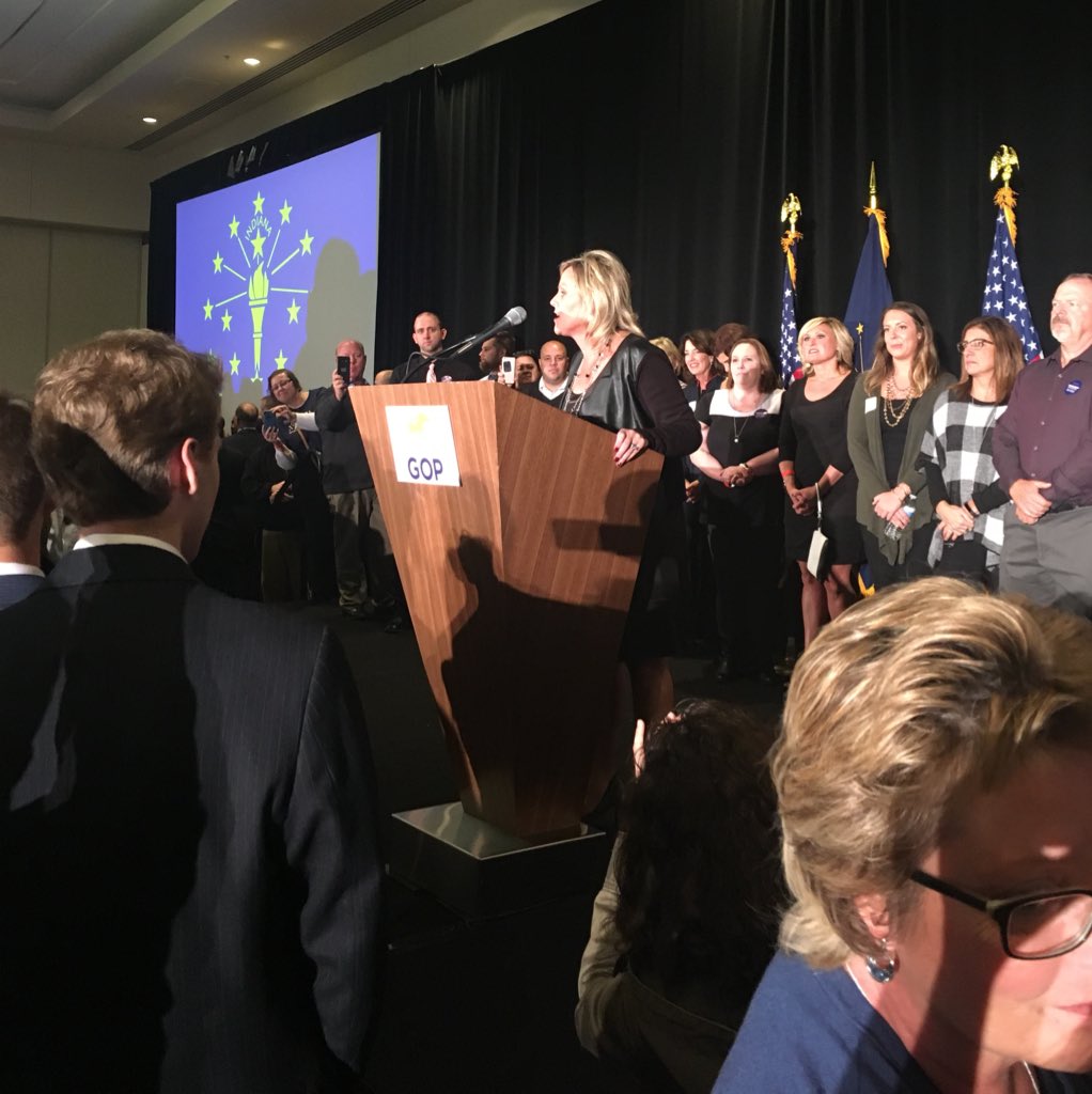 indgop's tweet image. Congratulations to our next Superintendent of Public Instruction @DrMcCormickIN!