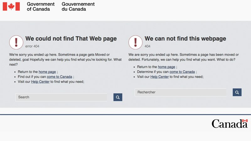 Canada's immigration site keeps crashing, for some reason gizmo.do/WffW3Jc