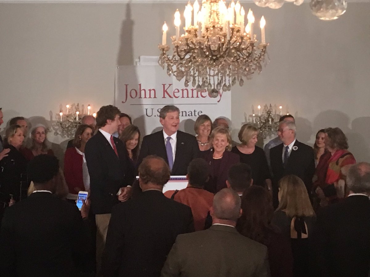 TraversWDSU's tweet photo. Kennedy: 'I want my country back.' @wdsu #WDSUElection https://t.co/efduDiEZ0Y