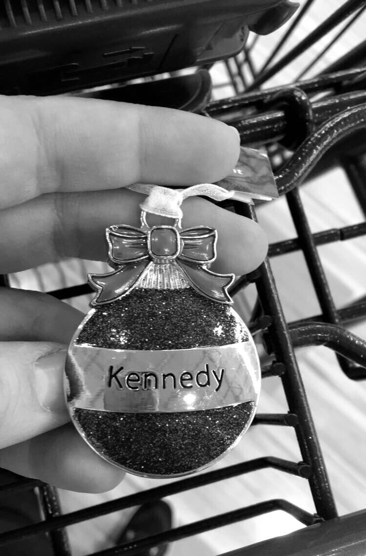 kennedys014's tweet image. When you finally find your name on something at the store...   #uncommonnames #christmas