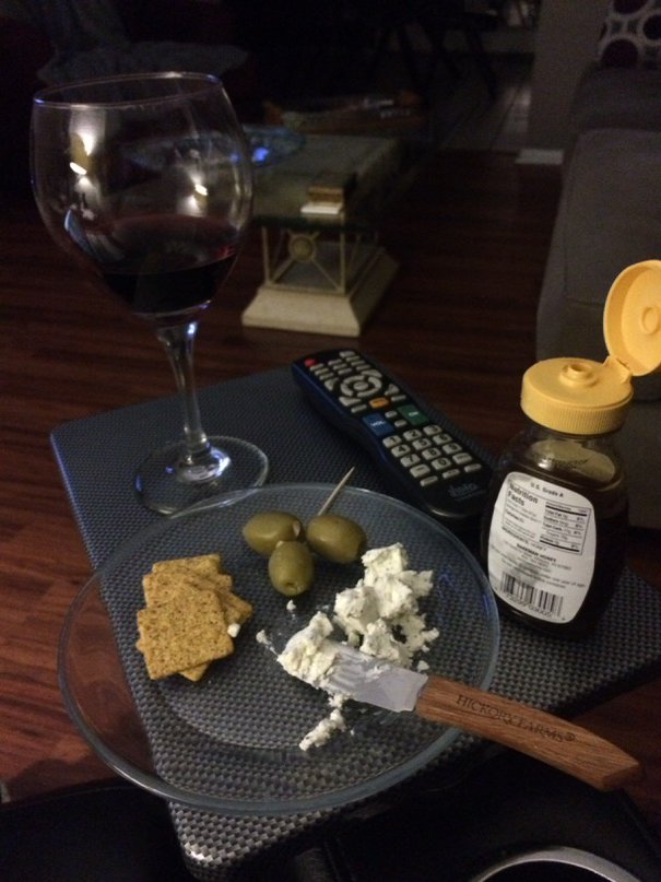 GroovyMystery's tweet photo. Stress eating. https://t.co/vofUCPAzTt