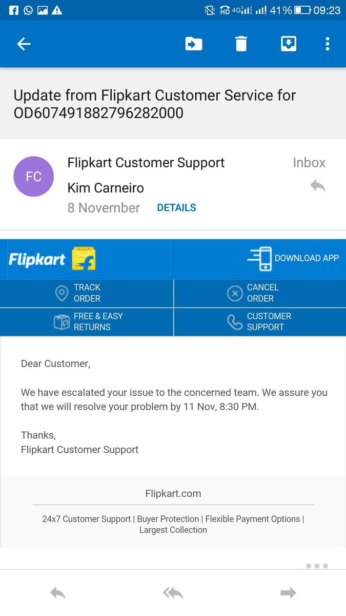 KCarneiro87's tweet photo. @flipkartsupport @Flipkart the laptop was delivered dead, and the return request is denied? @MumbaiPolice are you listening to this? https://t.co/bdAf6KfA7T