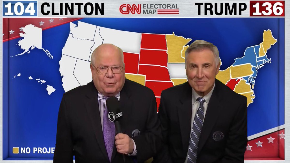 Verne: It looks like Trump will pick up Mississippi's 6 electoral votes. 

Gary: You know Verne, this election reminds me of the kick 6.