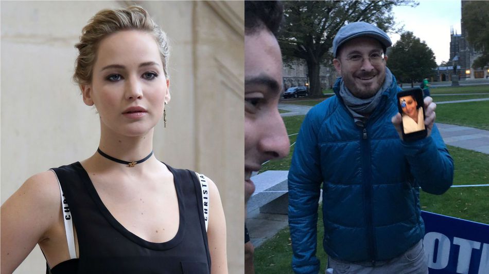 Jennifer Lawrence surprised students on FaceTime to encourage them to vote: on.mash.to/2eC6113