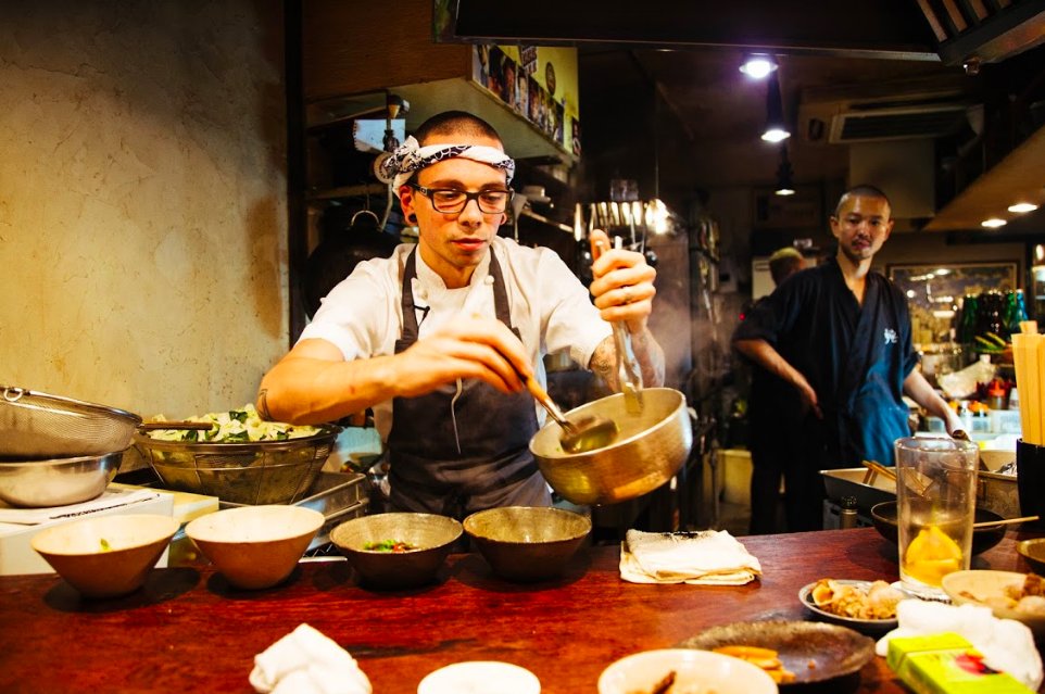 NZ chef <a href="/_joshyb/">Josh Barlow</a> heads to Tokyo to explore its food and nightlife culture—and how this compares to home: bit.ly/2fBI24T #tokyodry