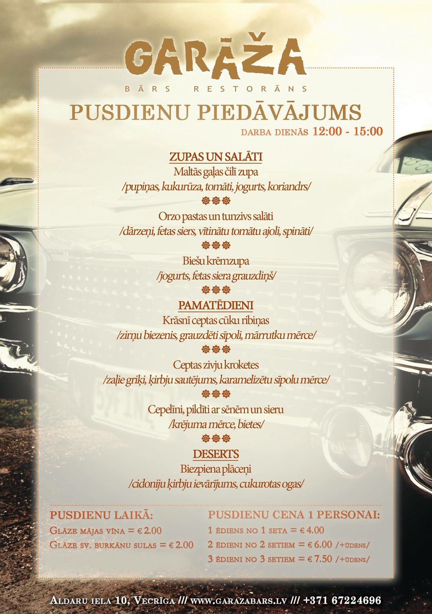 Gaidām pusdienotājus! 😊
