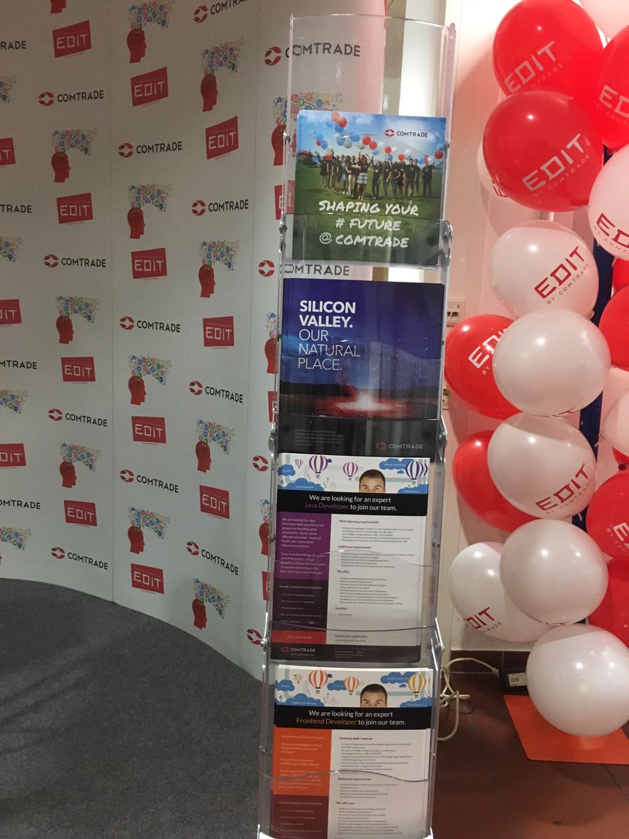 ComtradeAdria's tweet image. Kolege šalju pozdrave sa 48.#TECONOMY VIENNA sajma zapošljavanja u organizaciji #IAESTE. Više od 3.500 studenata i 100 kompanija. #Comtrade