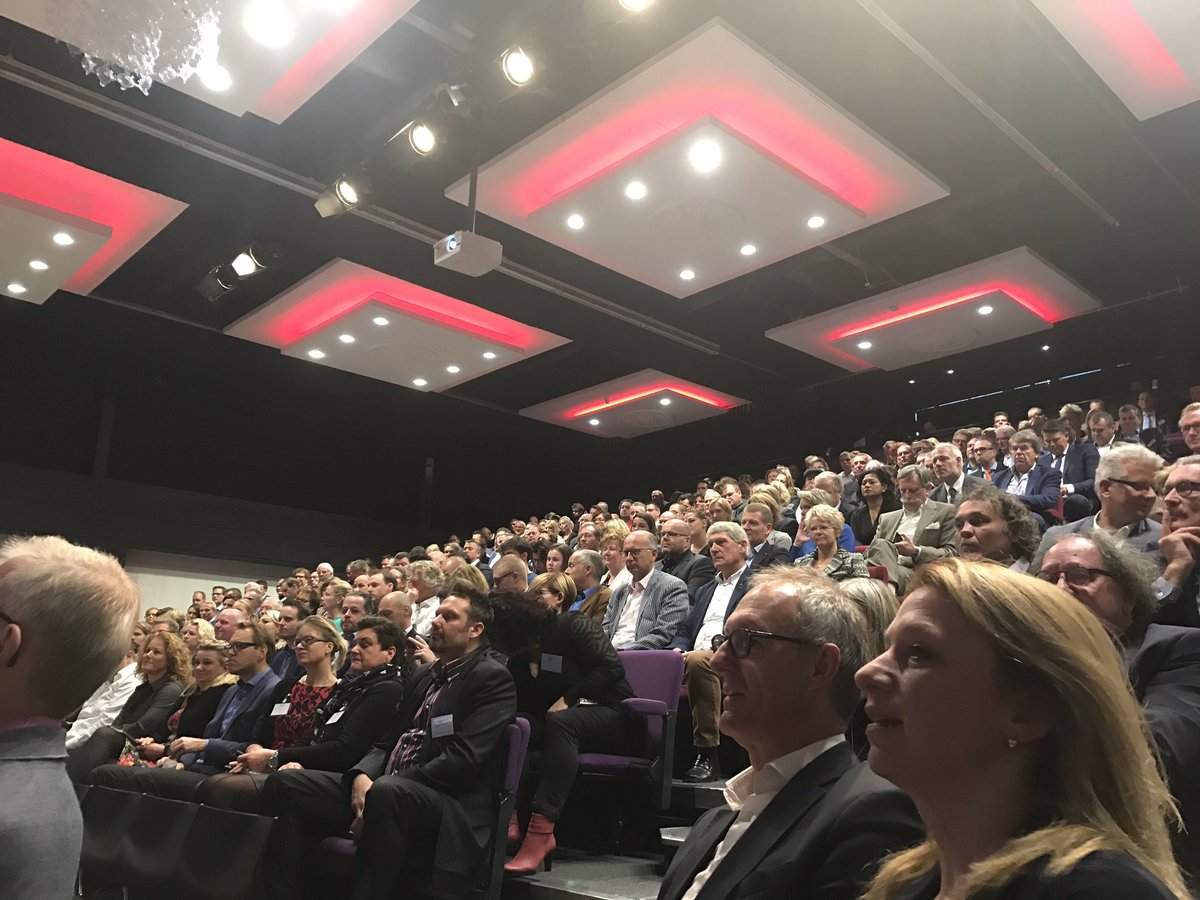 Goed gevulde zaal bij 'The morning after'. Wat zijn de vragen vanuit het publiek aan Max Westerman en wat betekent deze uitslag