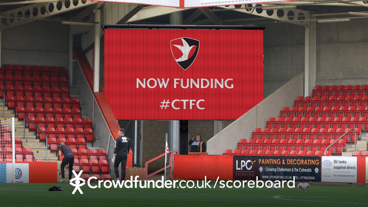 What a great start to the Crowdfunder but we’ve got a long way to go. Keep pledging, keep shouting about it – it’s all-or-nothing! #ctfc