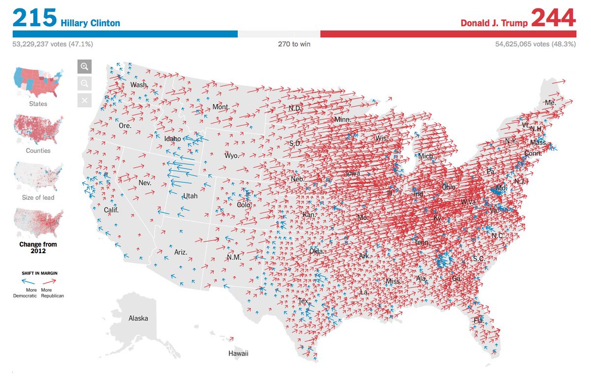 The New York Times On Twitter The Latest 2016 Election Results Https T Co Kir4tzdgwf