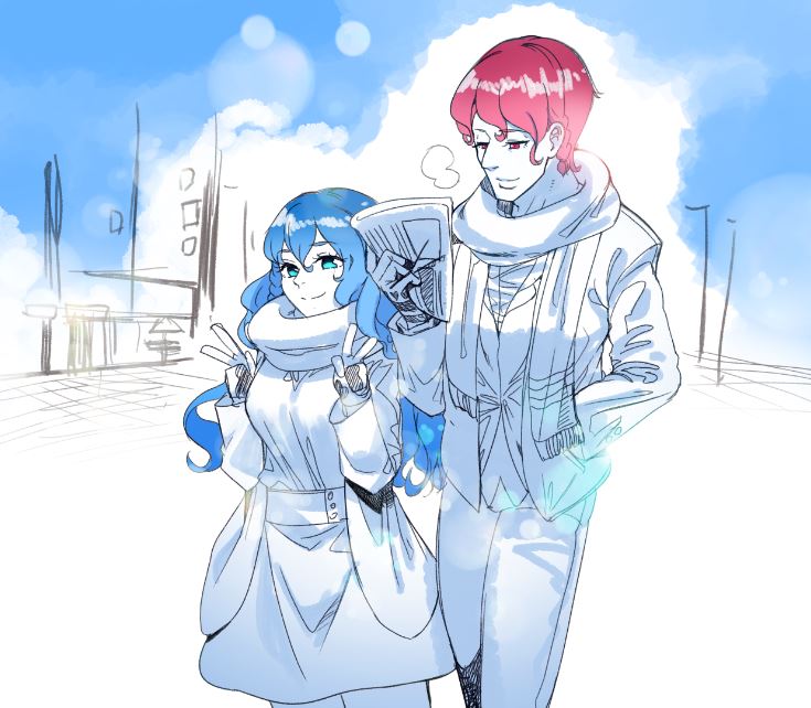 ドロシーとレオナの10年後はこんな感じかな 