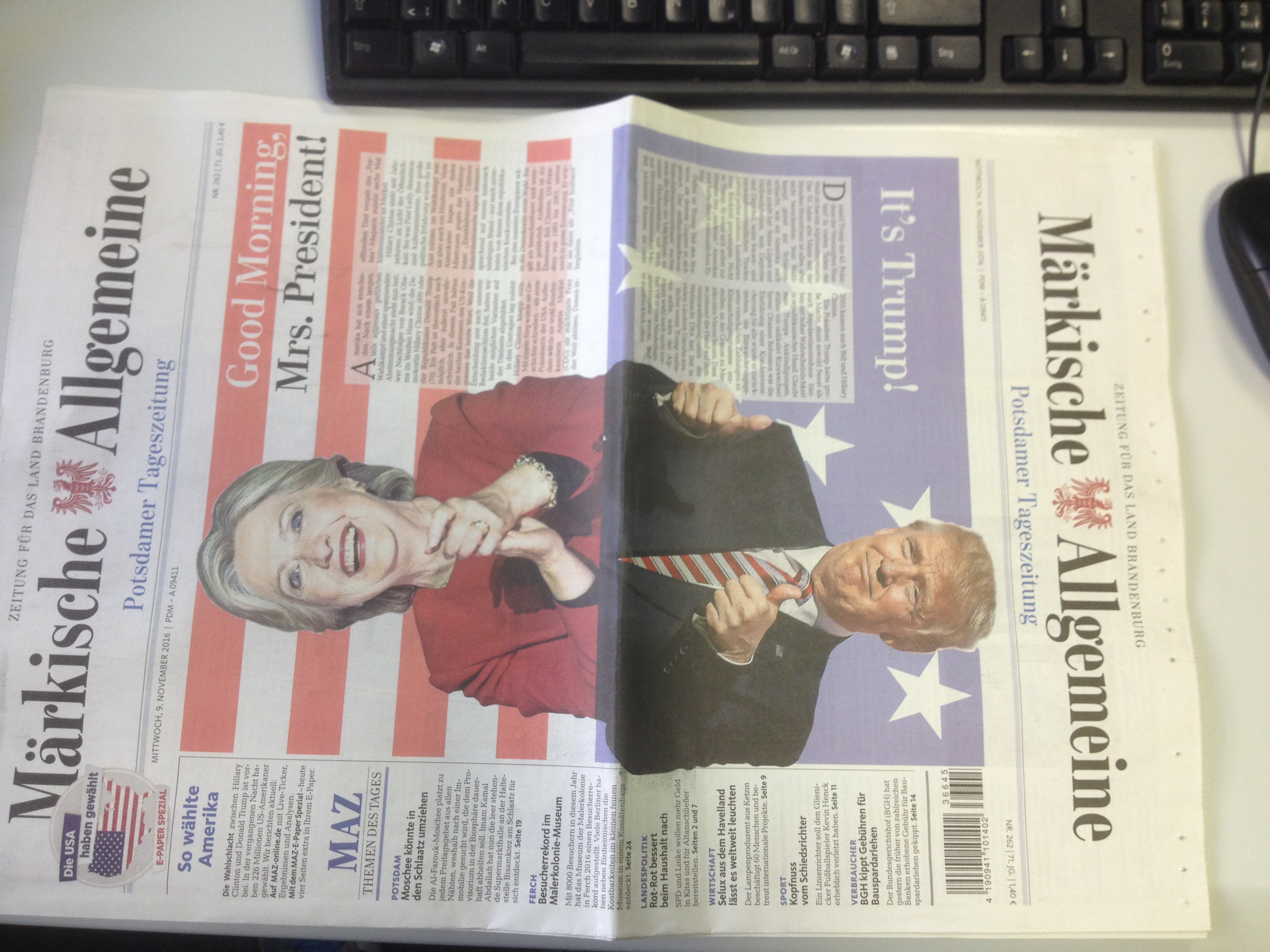 Märkische Allgemeine / Twitter