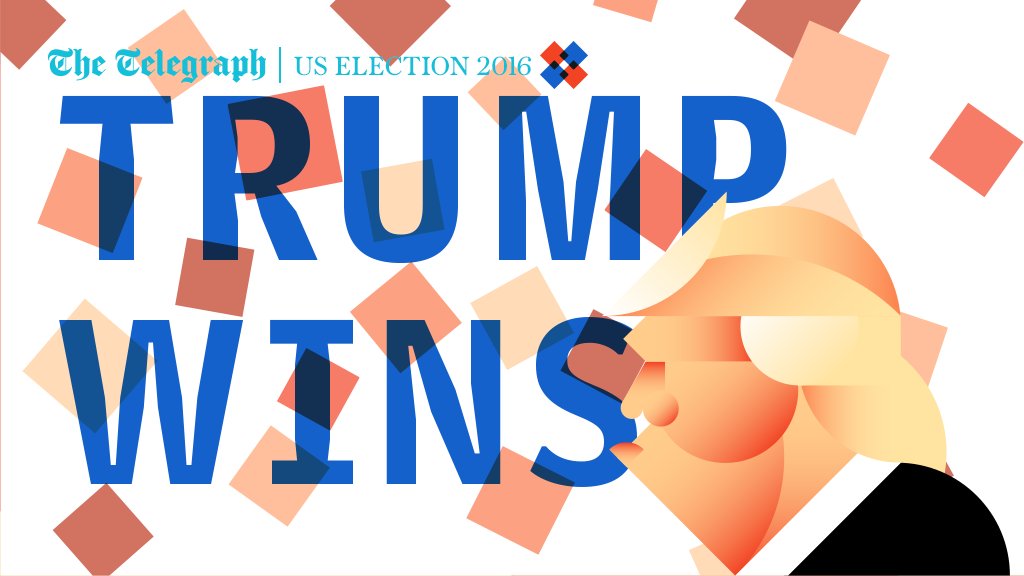 Donald Trump elected as the 45th President of the United States - AP calls #ElectionNight