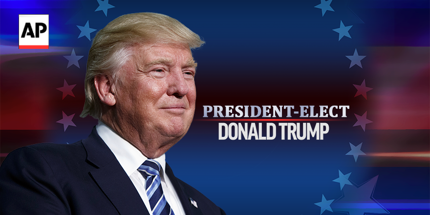 BREAKING: Donald Trump is elected president of the United States.