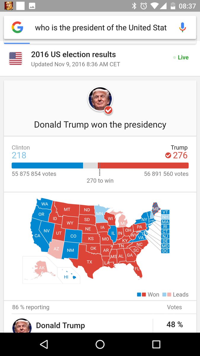 JimTorarp's tweet photo. Så kan det gå #USElections #ElectionDay https://t.co/xomOirpBx4