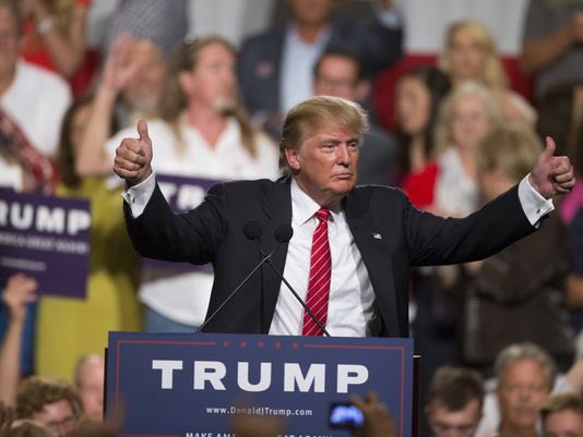 BREAKING: Donald #Trump has been declared 45th President Of The United States.

#TrumpWins
#Election2016 
#RIPAmerica