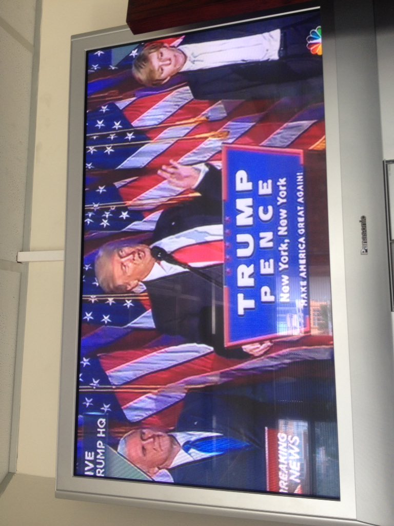 cnbcafrica's tweet photo. Reality has struck - US's new president @realDonaldTrump speaks on @cnbcafrica now https://t.co/tn6MiqtweT