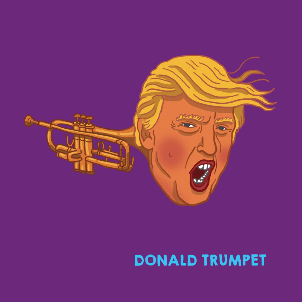 Sooo America has a new president Donald J Trumpet #elections #wtf #duck
