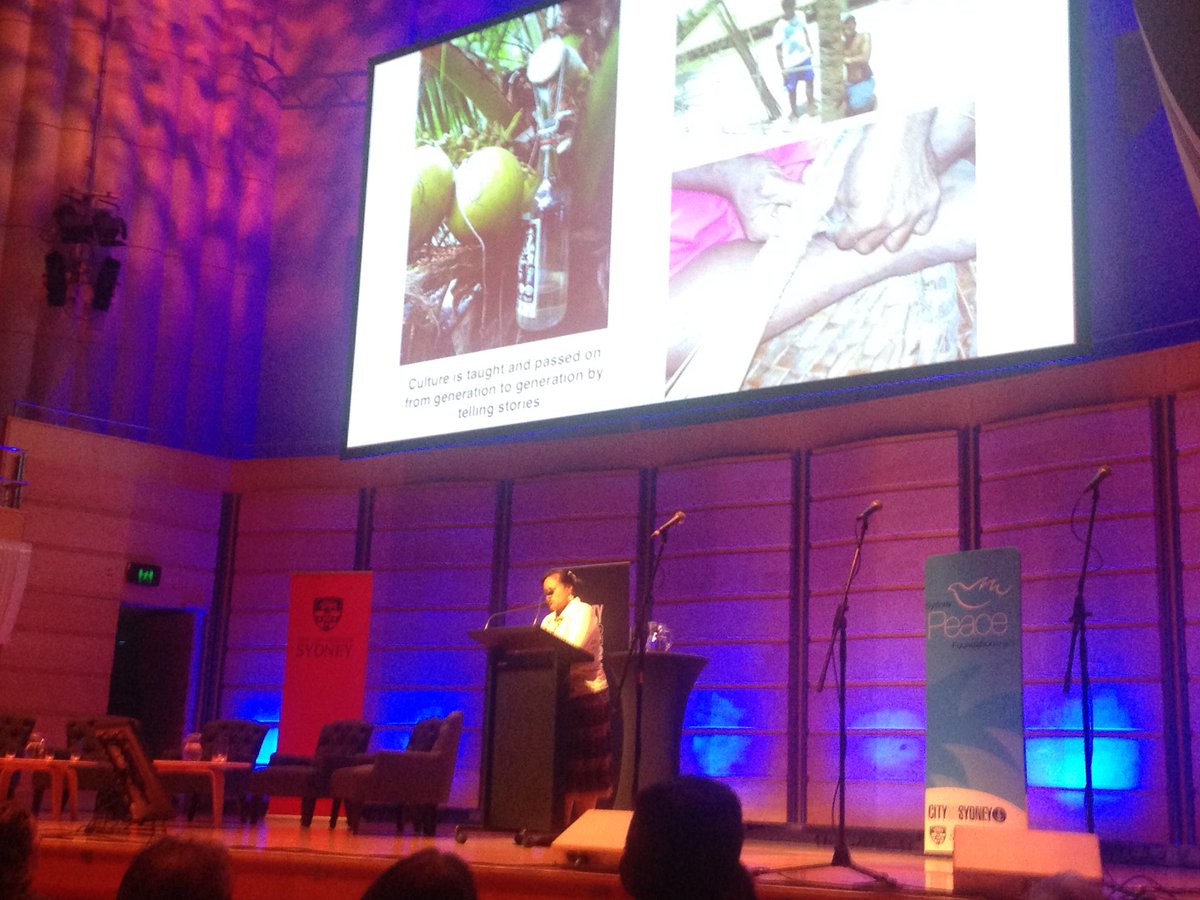 SydPeaceFound's tweet image. Kiribati climate action leader Maria Toiimon Chi-Fang - climate change is about our very survival, our rights and justice #weneedeveryone