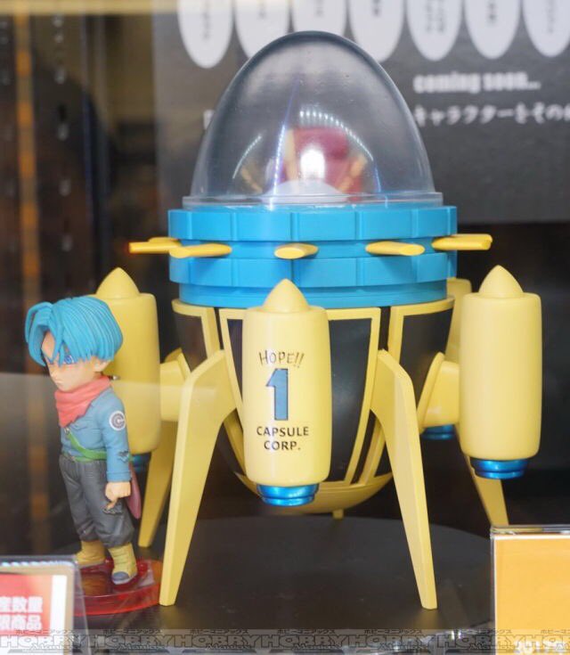 DezainMag's tweet photo. Magnifique figurine de #Trunck et de la machine à voyage dans le temps #DragonBall #Manga https://t.co/dEfpcp8ulU
