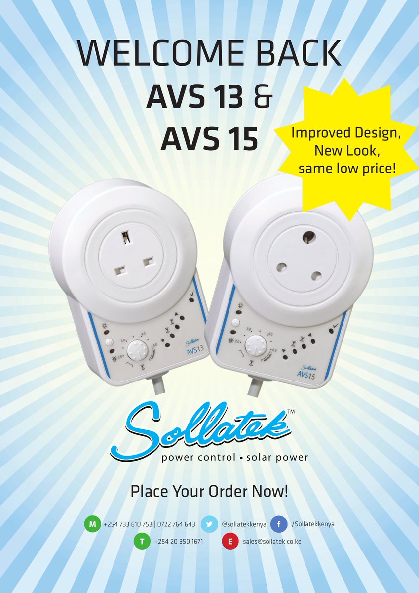 SollatekEA's tweet photo. #Frequency Error Detection on new models of #AVS13 & #AVS15... click link https://t.co/h8DQhhJ6GB
#newfeatures #FAQ #power #protection #fyi https://t.co/MvCDMH8xNH