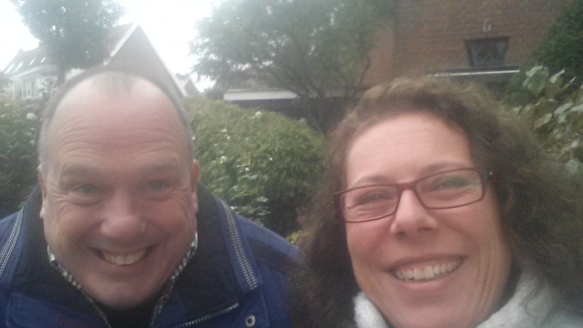 Rondje participatiegroen in Sassenheim. We hebben niet zo'n moment uitgekozen ;-)