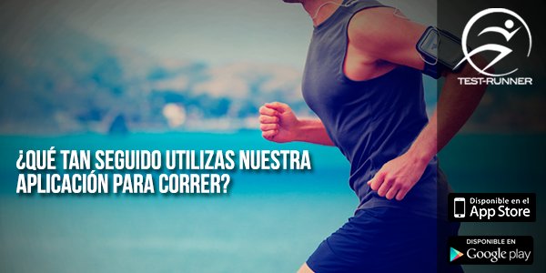 testrunner_app's tweet image. Cuéntanos si has tenido algún problema o si tienes una sugerencia para nuestra App :)