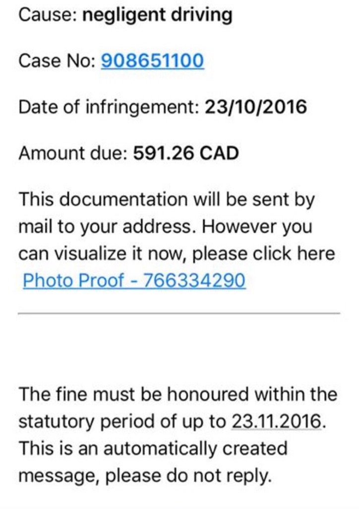 WRPSToday's tweet photo. Warning: messages sent to people saying they owe money for negligent driving. It's a #scam. Don't send money. https://t.co/7Mh3l197nx