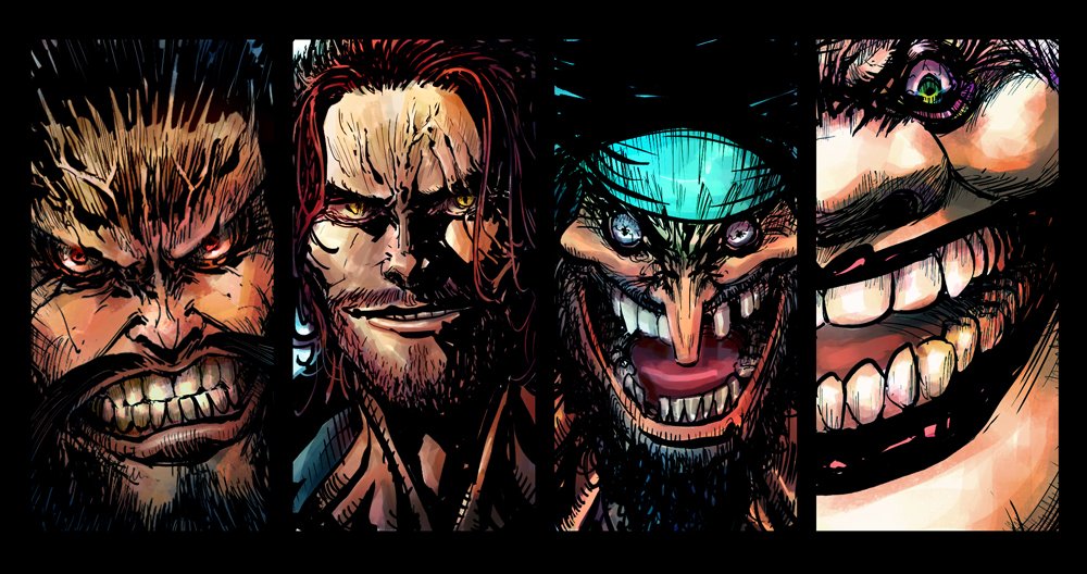 OPfandom's tweet photo. The Four Great Powers 🔥 https://t.co/P8j5ApUK0h
