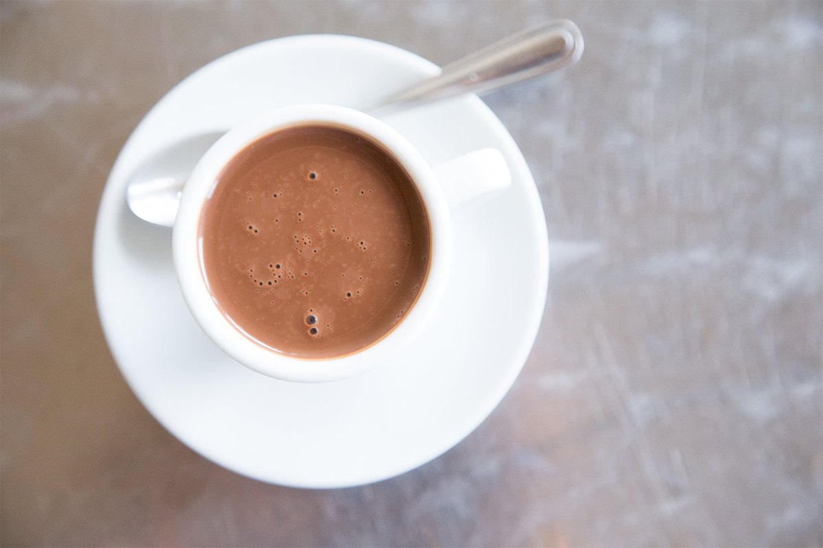 Cloudy, November days call for heart-warming comforting food &amp; drink. Our Chocolat chaud is fresh on tap and ready to please. See you soon.