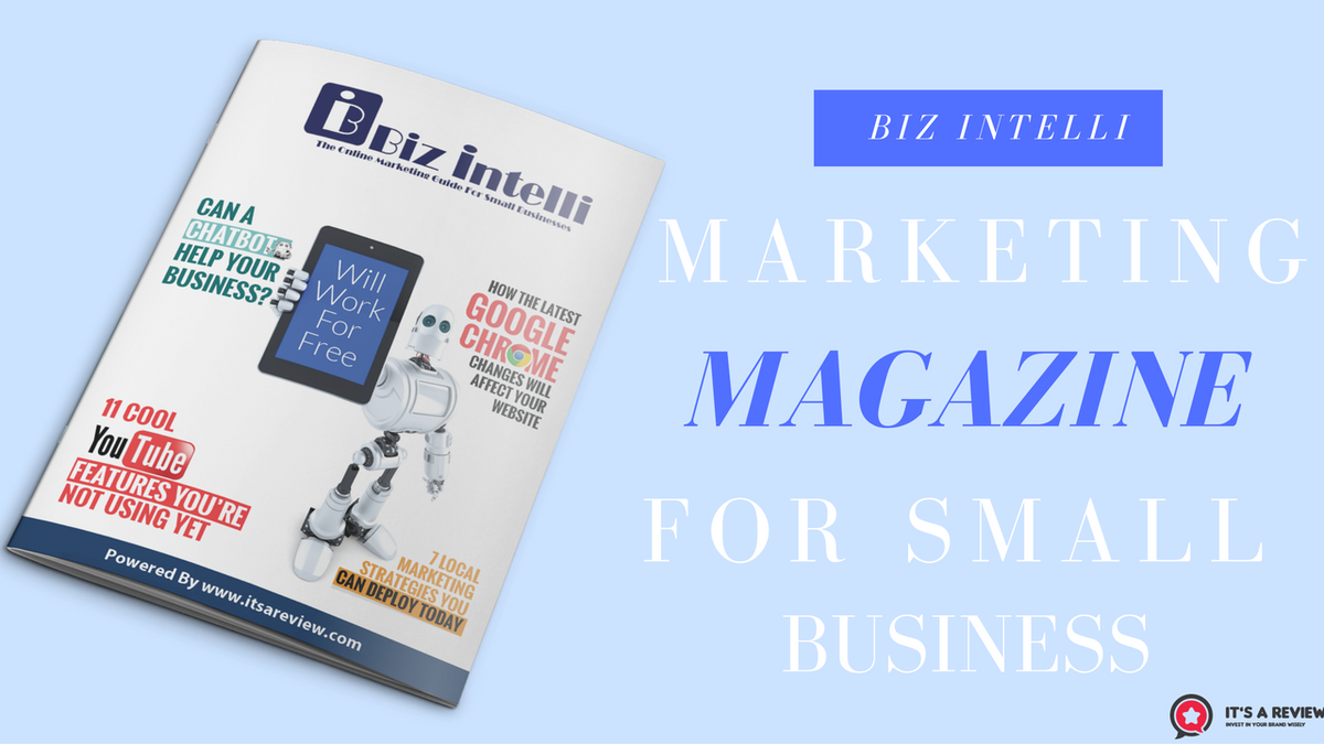 ITSAREVIEW1's tweet photo. #BizIntelliMagazine 3rd issue is out. Grab Your Copy. #FreeMonthlyMagazine #SmallBusinessMarketingGuide https://t.co/XihsSRyL32 https://t.co/yjJCYEA8h8