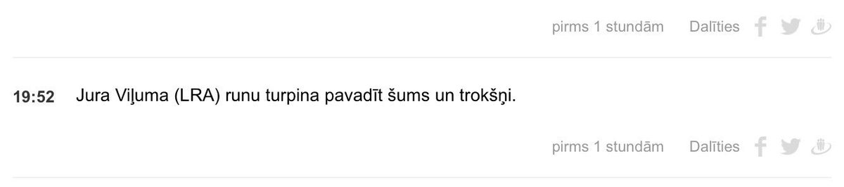 Šums un trokšņi...?! 😳 <a href="/DelfiLV/">Delfi</a> reportāžā tas neizskatījās ironiski, bet vienkārši informatīvi. #delfivaloda #budzets2017