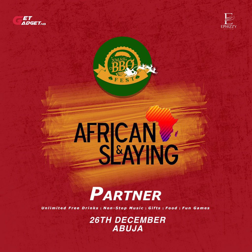 ahsense's tweet image. On the 26th of Dec #Xmasbbqfest at Tobix recreational park and garden. Opposite next cash and carry, wuse/gwarinmpa express way, #Abuja