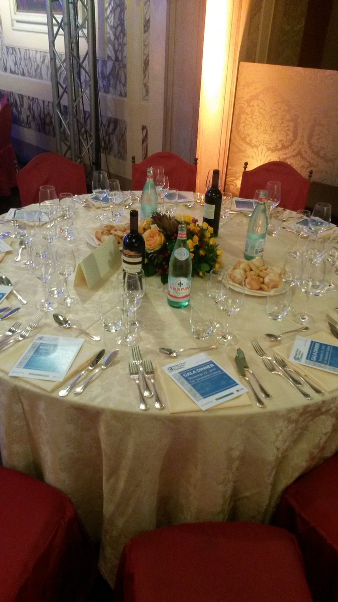 Gala dinner at 14th Global Forum on Tourism Statistics #GFTS2016Venice