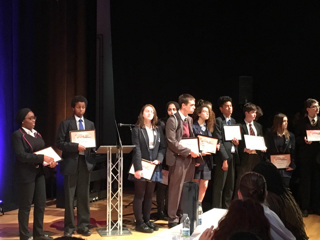 GaryKynaston's tweet photo. Great night with Jack Petchey Speak Out Challenge at Hammersmith Academy. Well done all speakers https://t.co/hLnjmMdvUQ