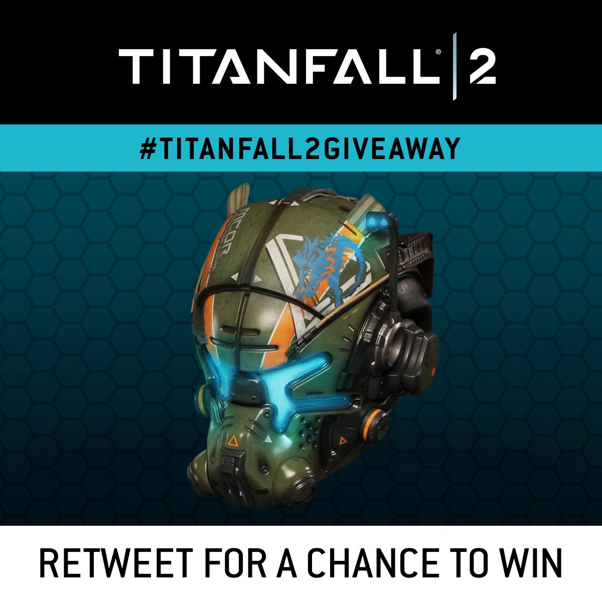 Titanfallgame's tweet image. New #Titanfall2Giveaway to give thanks to all the Pilots.
RT for a chance to win this wearable Pilot helmet!