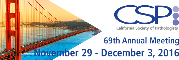 We are attending CSP 69th Annual Meeting on Nov 29-Dec 3 at Hyatt Regency in San Francisco! goo.gl/8h5vpr #pathology #CSP69th