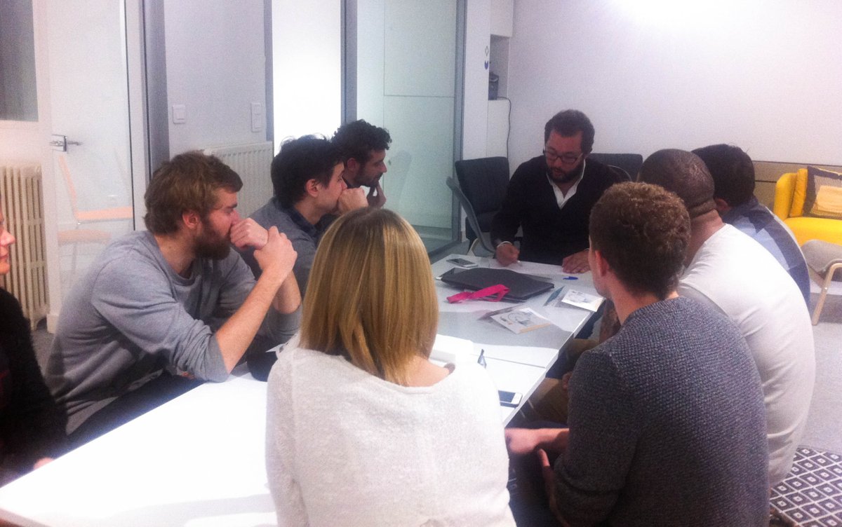 HemeraCoworking's tweet photo. Soirée kick-off avec les étudiants de l'@ECV_Digital_Bdx ! https://t.co/9lBkSOQwul