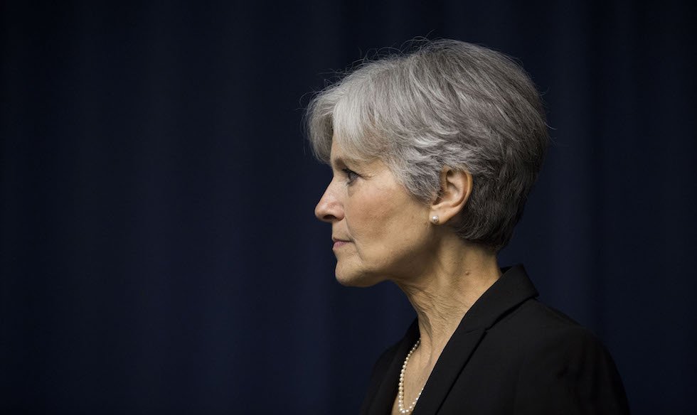 thehill's tweet photo. UPDATE: Jill Stein announces she will file for recount in three states: report
https://t.co/7WMuilJWxY https://t.co/WFVHv24PCK