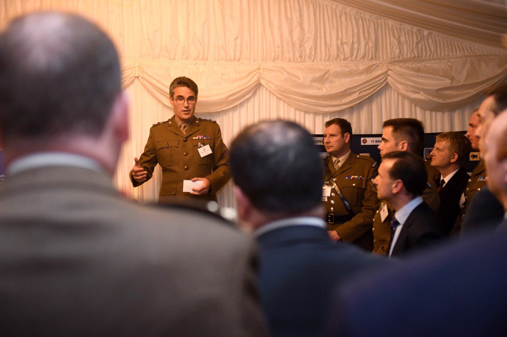 Maj Gen James Swift gave an opening address to MPs who then met @TheRoyalWelsh @TheWelshCavalry and @WelshGuardsWGR