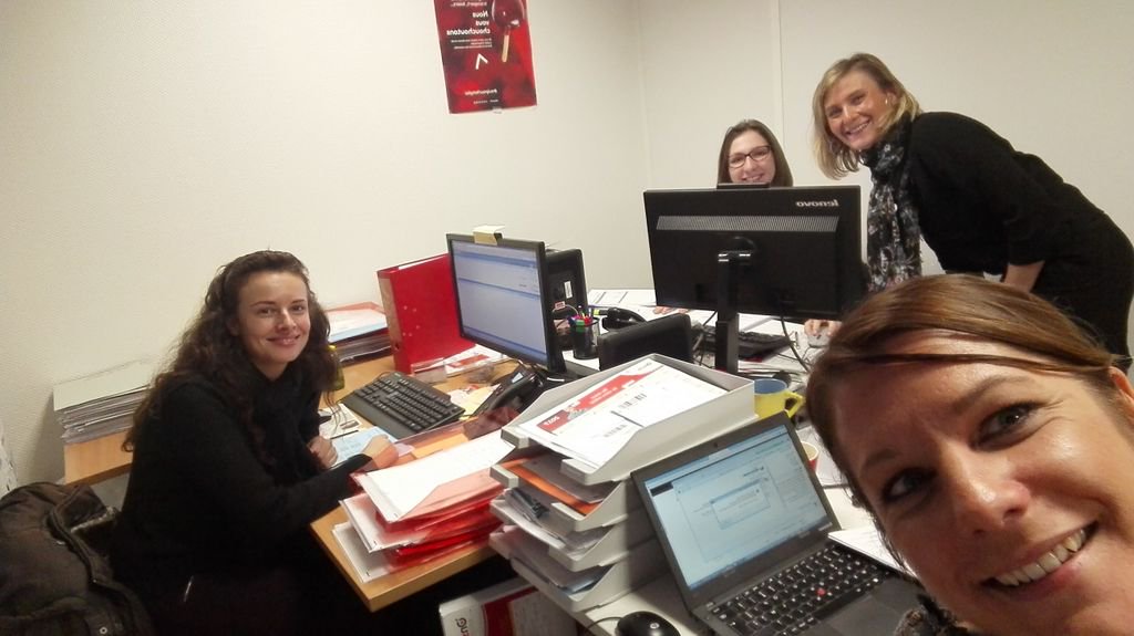 Suite a notre call hebdo, une photo en direct de notre Hub log de Bordeaux :-)